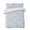 White Gray Blue Mist Blue, variant on Quilts Twin XL Size, Haze Blue Boho Soft Comforter Bedding Set for Bed, Neutral Middle Century Turkish Pattern Lightweight Quilted Bedspread with Pillow Cover(2 Pieces) for All Season, 68x98 Inch