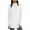 White, variant on WXLWZYWL Tunic or Tops to Wear with Leggings for Women Turtleneck Long Sleeve Shirts Loose Fitted Blouses with Thumb Holes