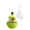 Dual Layer Green, variant on PrimeGo Interactive Wobble Cat Toy Kitten Treat Dispenser Multi-Functional Toy with Feather Teaser Wand Track Ball for Indoor Cats Exercise Play Hunting Instinct