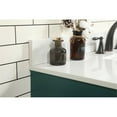 thumbnail image 4 of Elegant Decor Eugene 42" MDF Single Bathroom Vanity with Backsplash in Green, 4 of 8