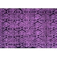 thumbnail image 1 of Ahgly Company Indoor Rectangle Abstract Purple Modern Area Rugs, 3' x 5', 1 of 4