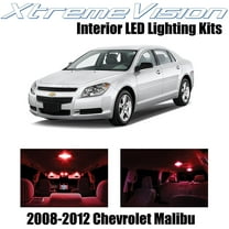 XtremeVision Interior LED for Chevy Malibu 2008-2012 5 pcs Red Interior LED Kit   Installation Tool