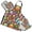 Cartoon Ball Sun Fruits Slipper, variant on Gorgeous Leopard 5 Pcs Kitchen Set Heat Resistant Oven Mitts and Non-Slip Pot Holders with Adjustable Cooking Apron