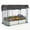 Beige, variant on BouPower 6x3x1 Ft Raised Garden Bed Kit With Self Watering Irrigation and Mesh Cover, Galvanized Metal Bottomless Planter Box With Shade Cloth for Vegetables, Herbs, Flowers, Backyard Patio Farm
