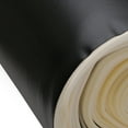 thumbnail image 4 of 1/4" Foam Backed Marine Vinyl Upholstery Fabric Black SAMPLE 3" x 3" Boat Auto, 4 of 5