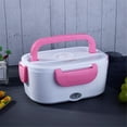thumbnail image 4 of Hinati Sales Today Deals Sales Accessories Vehicle Specifications Portable Adult Electric Lunch Box 40W Fast Heating Airtight Food Storage Containers for Cabinets, Countertop, Drawers, Under Sink, 4 of 5
