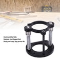 thumbnail image 3 of Electric Router Lift Base, 2 Jaw Clamping Router Lifting Base Stainless Steel Rod  for 64-66mm Dia Motor for Slotting, 3 of 7