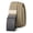 Khaki, variant on INXX Green Elastic Webbing Belt with Square Pin Buckle Casual, Sport Style, Durable Nylon Strap for Jeans, Joggers Outdoor Wear 1.5 inches