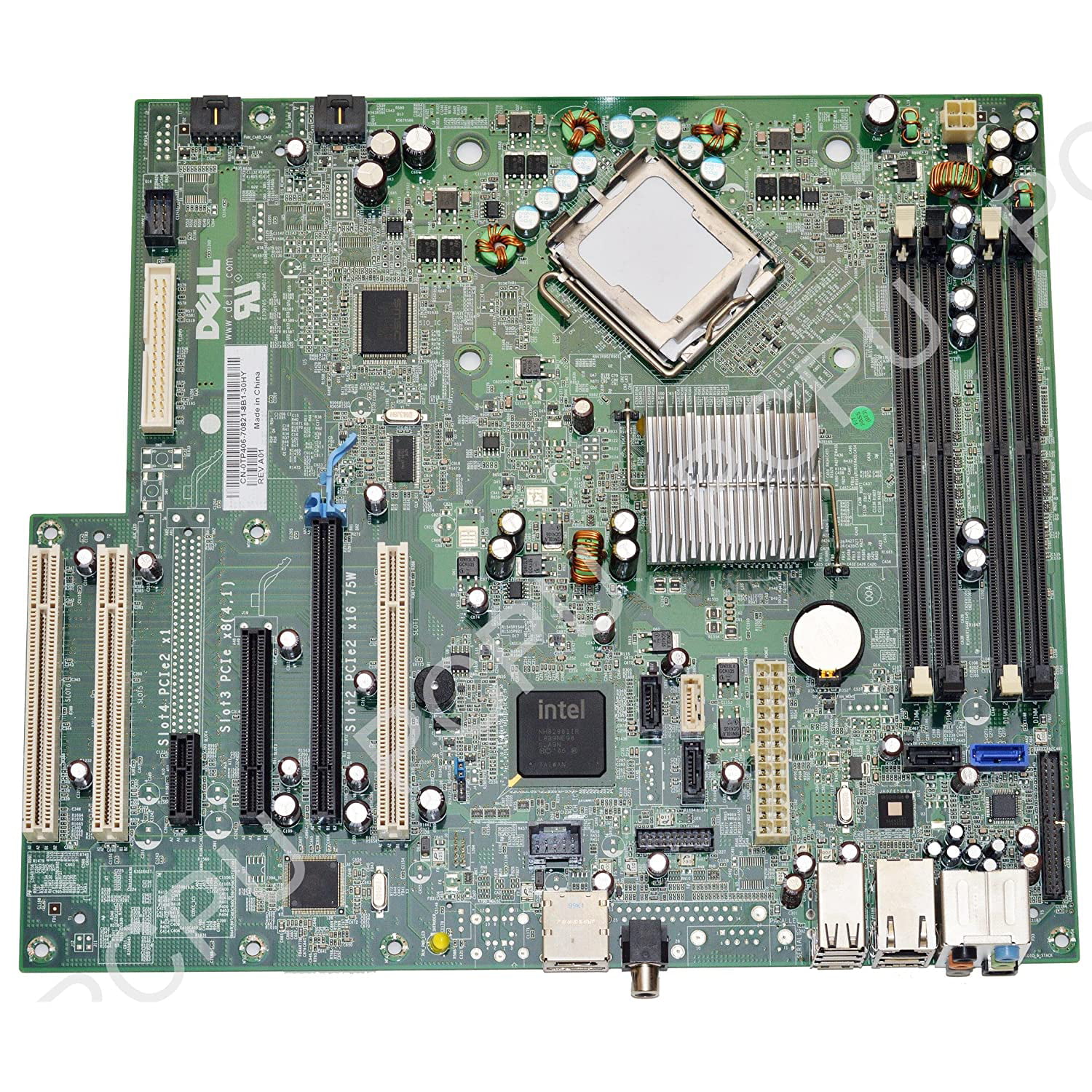Genuine Dell TP406 Motherboard For XPS 420, Supports The Following
