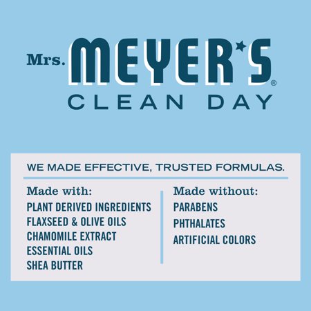 Mrs. Meyer's Clean Day Body Lotion, Rain Water Scent, 15.5 Ounce Bottle