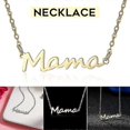 thumbnail image 2 of Mothers Day Gifts, Mama Letter Pendant Necklace For Women, Mom Nameplate Clavicle Chain Choker Jewelry Gifts, 2 of 2
