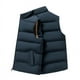 thumbnail image 2 of Chaleco de algodón de plumón de cordero para hombre, con clip, para uso exterior, de invierno, grueso, cálido, sin mangas, de gran tamaño, chaleco al ras, 2 of 5