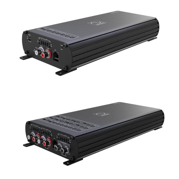 Wavtech Link700.4plus 700 Watt 4-Channel Amplifier, and Wavtech link500.1mini - 500 Watt Mono Amplifier