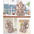 thumbnail image 1 of Estatua de elefante de piedra arenisca estatua de escultura de Buda Ganesha budismo hindú decoración del hogar WD.WDQZL Hogar, 1 of 1