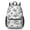 Pioneer Flower Floral, variant on Pioneer Flower Floral Print Pattern 17" School Backpacks for Teens,Waterproof Oxford Fabric,S-Shape Padded Straps for School,Travel,Hiking,Camping
