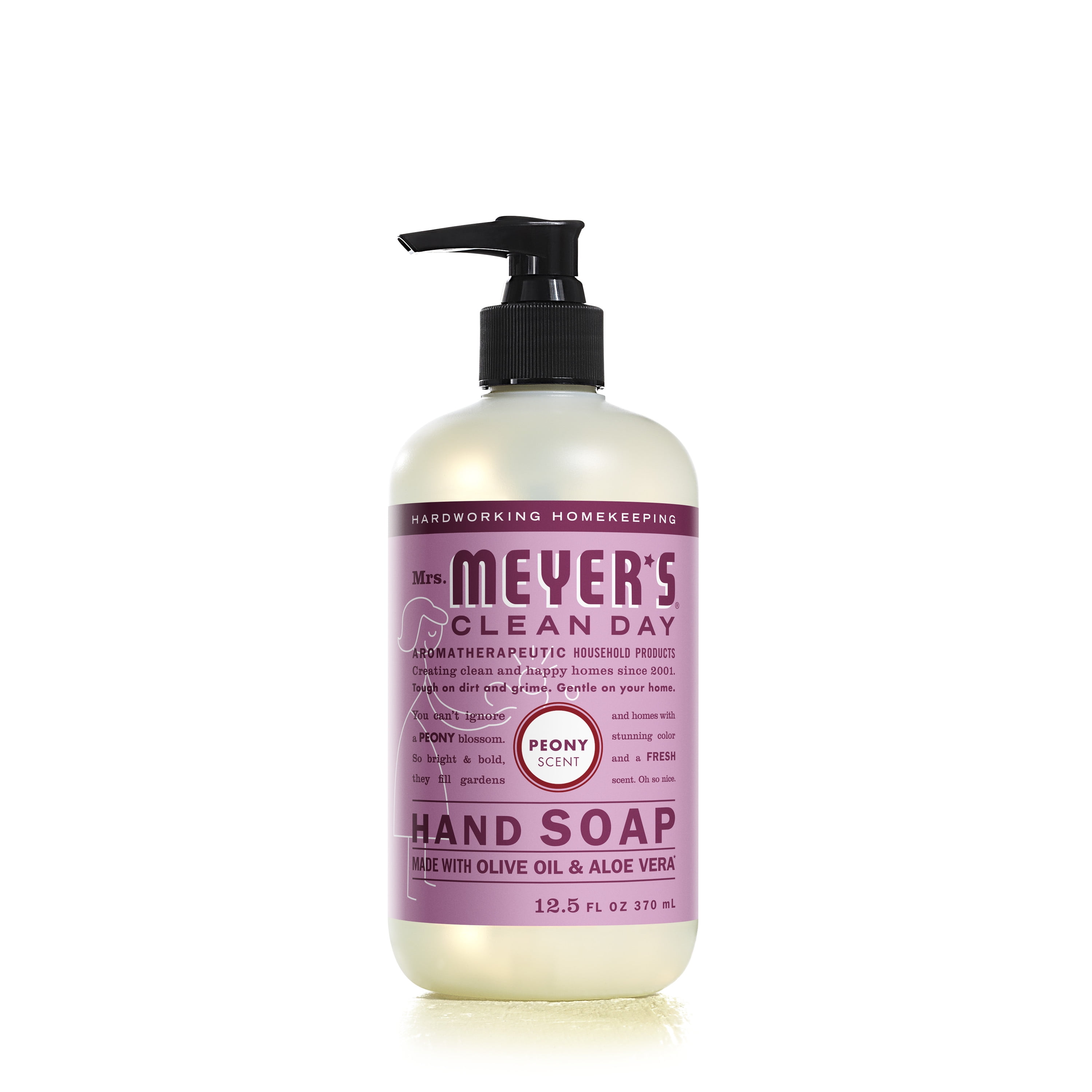 Mrs. Meyer's Liquid Hand Soap Peony, 12.5 OZ (Pack of 6)