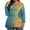 Blue, variant on Hkibbfh Plus Size Tshirts for Women 4x-5x 3x Women Tunic V Neck Long Sleeves Tee Dressy Casual Blouses Loose Fit Fall Outfits Royal Blue 3XL