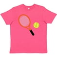 thumbnail image 3 of Inktastic Tennis Racket and Ball Youth T-Shirt, 3 of 5