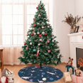 thumbnail image 7 of Rateoe Space Dinosaur Print Christmas Tree Skirt 36" for Xmas Holiday New Year Party Circle Tree Mat Ornaments Decoration, 7 of 7