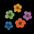thumbnail image 4 of Flores prensadas Sunnimix 15 piezas decoración del hogar multicolor 8 mm, 4 of 8