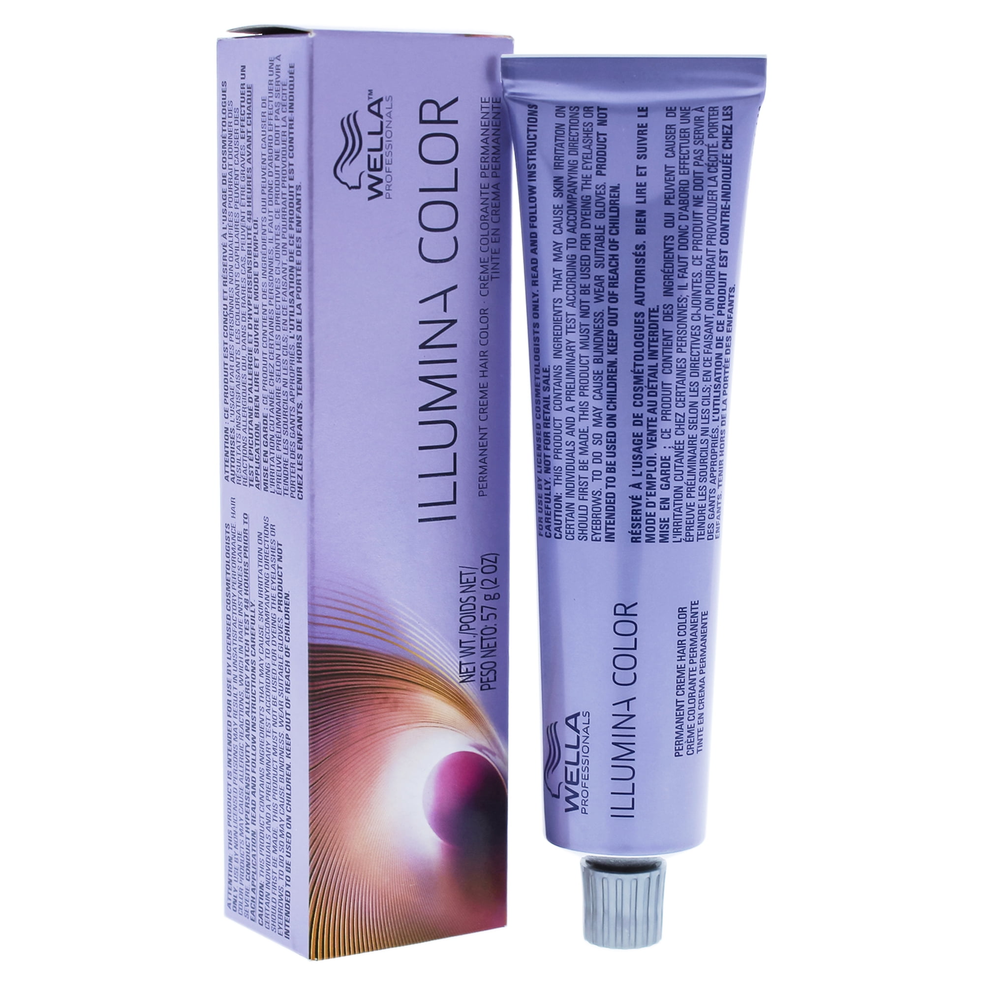 Wella Illumina Color Permanent Creme Hair Color 8 Light Blonde