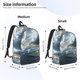 thumbnail image 2 of Balery Fantasy Swan Yacht Design Mochila Clásica Impresa Básica para Viaje, Mochila Escolar Resistente al Agua, Mochila de Lona con Correas Ajustables-Small, 2 of 5