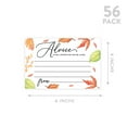 thumbnail image 5 of Koyal Wholesale Autumn Fall Foliage Wedding Advice & Well Wishes Guest Book Cards for Bride and Groom, 56 Pack, 5 of 5