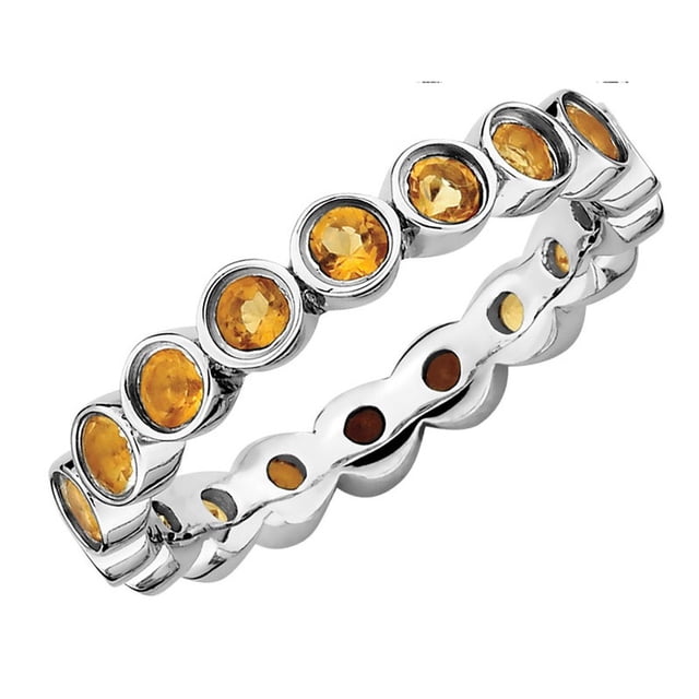 Citrine Ring 1.25 Carat (ctw) in Sterling Silver
