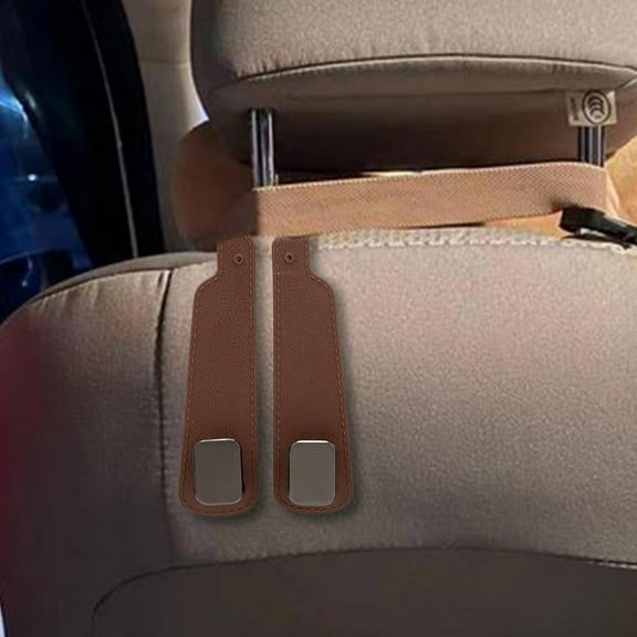 BAOSITY Generic Car Seat Back Seat Hanger Multifunctional High Toughness Rear Seat Storage Organizer for Umbrellas Brown