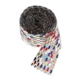 thumbnail image 4 of 1 Rulo Rhinestone Şerit Kristal Dikiş Trim Elbise Çantası Kemer için Renkli Colorido 3cm, 4 of 7