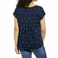 thumbnail image 4 of ﻿Izod Ladies’ Sunglasses Printed Tee T-Shirt, Blue XXL, 4 of 5