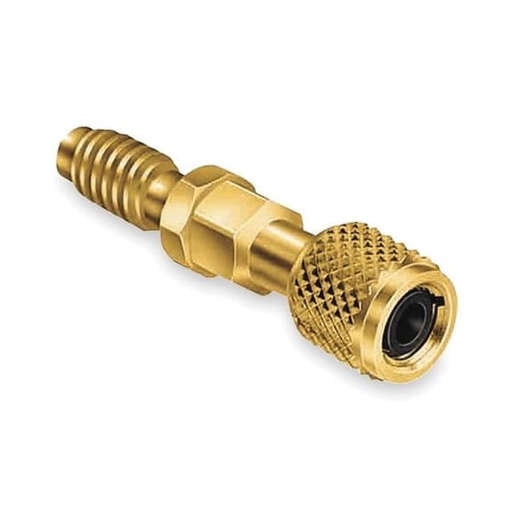 Jb Industries Quick Coupler, 180 Deg, 3 in L, Brass QC-S4A-134a