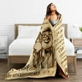 thumbnail image 5 of Wijzvio 50th Anniversary Wedding Gifts Throw Blanket Soft Fuzzy Fleece Blanket For Couch Bed Living Room Decoration 60"X50", 5 of 9