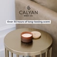thumbnail image 4 of (Pack Of 4) Calyan Wax Co. Candle Soy 3-Wick Mahogany Cashmere 7 Oz, 4 of 7