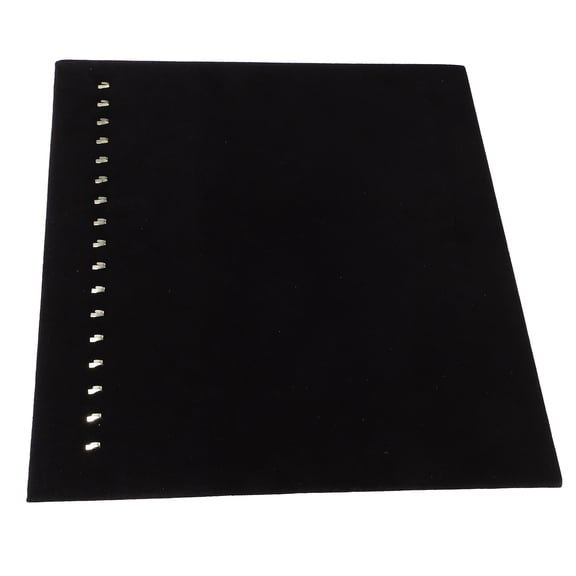 WHAMVOX Black Necklace Bust Display Stand Jewelry Rack Portable Tray for Organizing Accessories