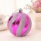 thumbnail image 1 of Bolas Navideñas JanHm Pintadas a Mano 8 cm Color Rojo Rosa, 1 of 5