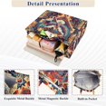 thumbnail image 3 of FORMRS Womens Corduroy Tote Bag Crossbody Shoulder Handbag with Pocket, Beige Geometric Eagle, 3 of 7