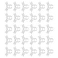 thumbnail image 1 of Youkk 30pcs/set Plant Clips For Climbing Plants Control Height And Shape With Ease Prevent Stem Slippage White 1Set, 1 of 6