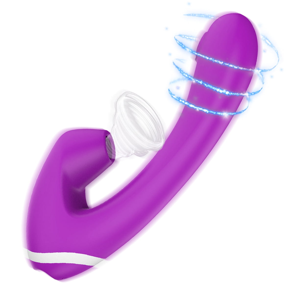 Clitoris sucking Vibrator, Tongue sucking Nipple Stimulator Vibrating, Adult Sex Toys for Women and Couples Sucking Sex image