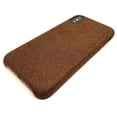 thumbnail image 1 of fonefunshop Design Flannel Rear Case Cover For iPhone X Oxford Brown, 1 of 22