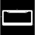 thumbnail image 2 of Mechanic Life Hot Rod Muscle Car Drifting Racing White License Plate Frame, 2 of 2