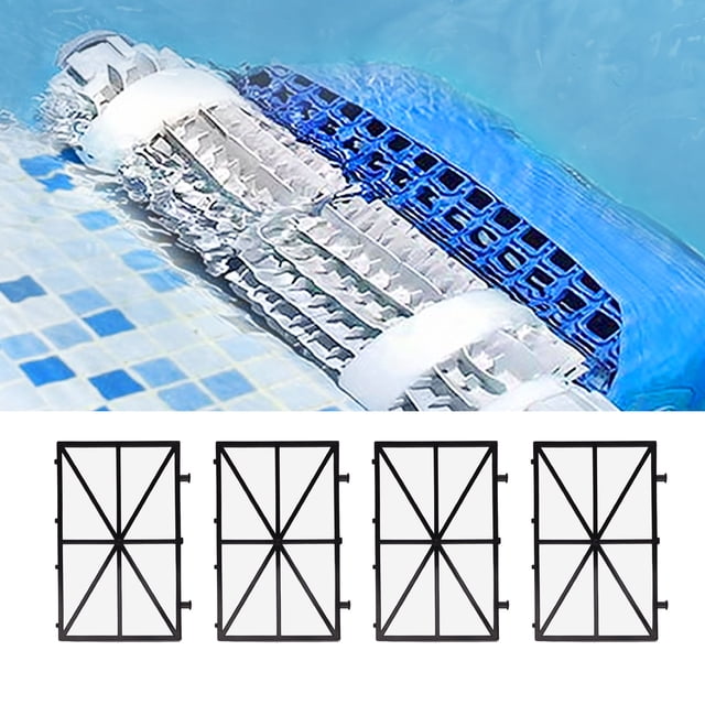 Robotic Pool Cleaner Filter Cartridges, 9991433 R4 Spring Filter Cartridges Replacement Efficient Filtration Ultrafine ABS for M400