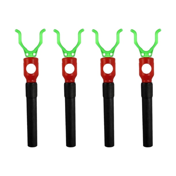 4 estacas espirales para pesca en hielo, accesorios para pesca de invierno, estacas de metal portátiles para tiendas de campaña, senderismo y camping.