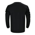 thumbnail image 6 of Wotryit Mens Shirts,Sauna Shirt For Men Sweat Top T Shirt Solid Color Workout Sports Shapewear Gym Exercise Long Sleeved Tees,Shirts for Men,Workout Shirts for Men(Color:Black,Size:2XL), 6 of 8