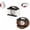 Black+Brown, variant on Adjustable Suction Cup Power Strip Holder,Self-Adhesive Wall Mount for Surge Protectors & Extension Cords – Space-Saving Cable Management Organizer for Home,Office,Kitchen,and Desk (Red)