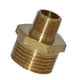 thumbnail image 2 of Acoplador De Púas De Cobre Amarillo Conector De Extremos De Las Instalaciones De Tuberías Del Buje Del Hex. Para El Del 3-8 a 1-8 Baoblaze Acoplamiento de latón, 2 of 5