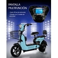 thumbnail image 4 of Red Velvet Bicicleta Electrica 350w Pantalla Lcd Azul 48v 12a, 4 of 6