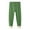 Green, variant on WOYY Toddler Girls Pajama Pants Unisex Kids Winter Warm Solid Ribbed Sleep Pants