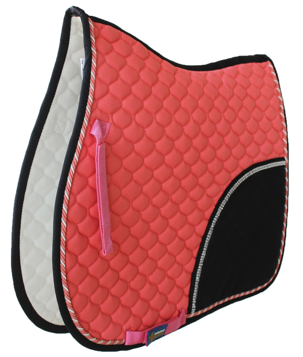 Horse Show All Purpose Quilted ENGLISH SADDLE PAD Trail Contoured 72F30