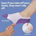 thumbnail image 4 of COOPLUS 12 Pairs Womens Lightweight No Show Socks Athletic Liner Ankle Invisible Socks for Women, 4 of 8
